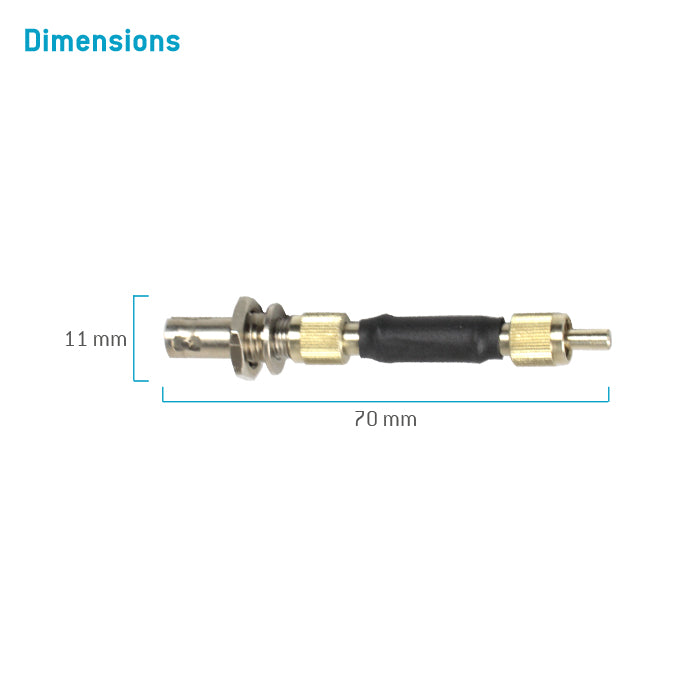 Dimensions of SMA-ST Adapter