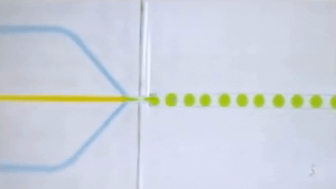 Video of the droplet generator chip with one channel design