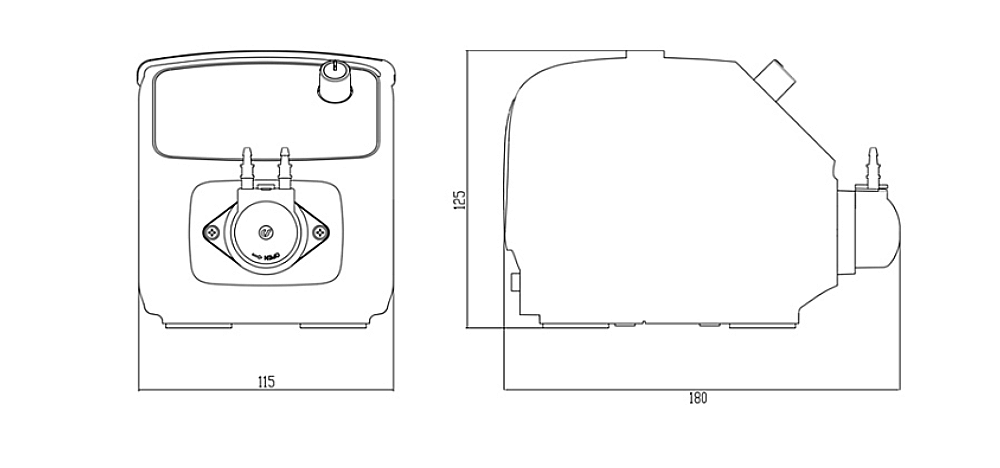 LabK drawing dimensions