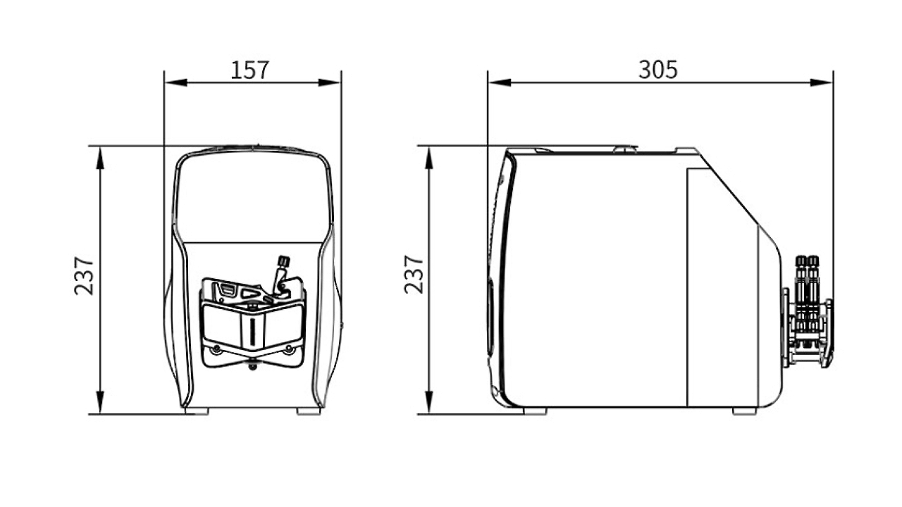 LabM1 drawing dimensions