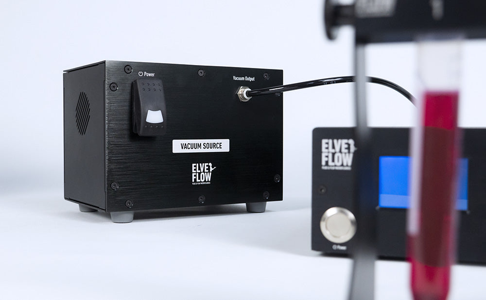 Elveflow Vacuum Source setup