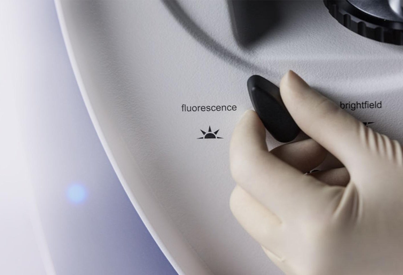 Fluorescence easy switch